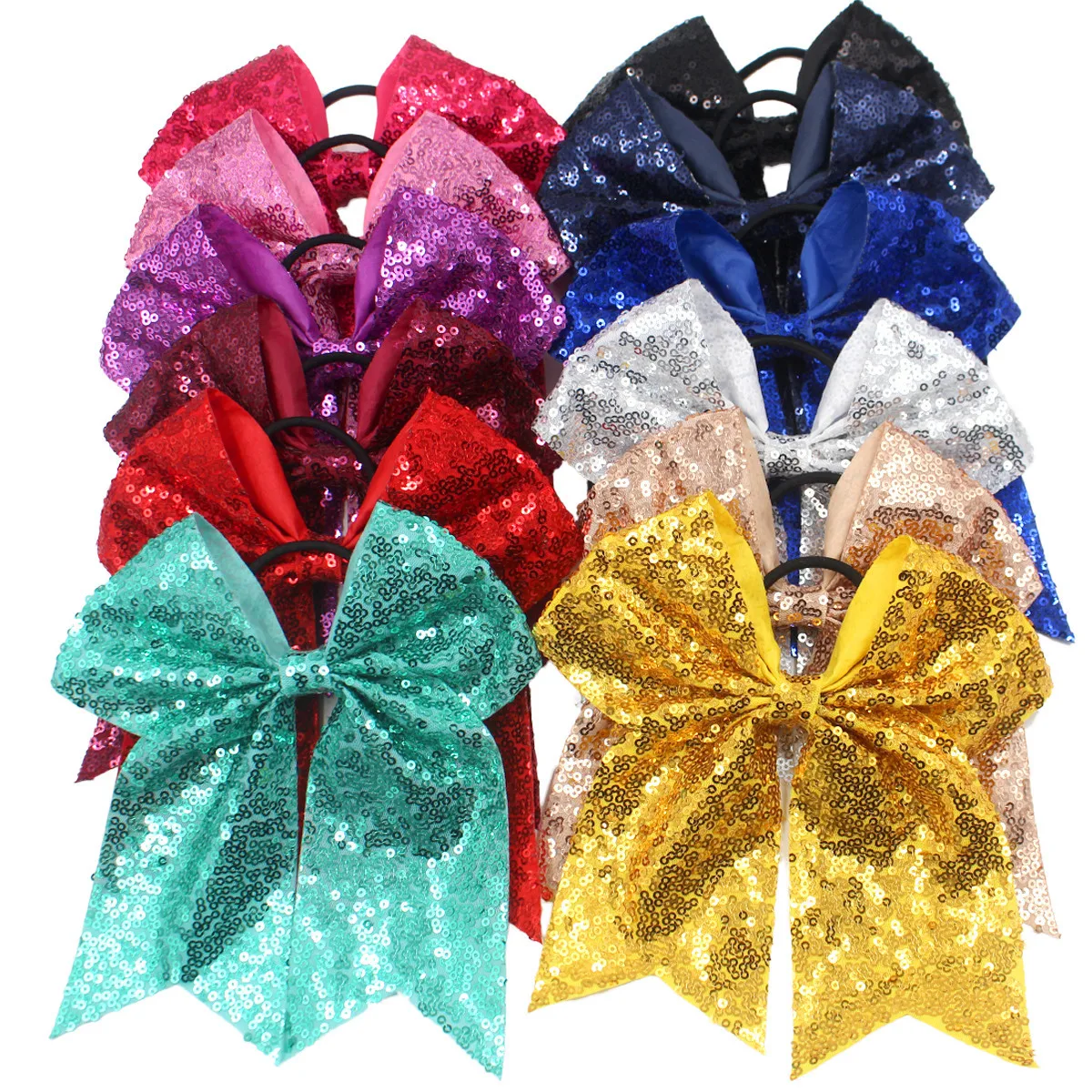 MIO European and American Style Sequins Hair Bows Tie 6.5 inch Big Bowknot Hair Band Rope Kids Girl Children Gift
MIO European and American Style Sequins Hair Bows Tie 6.5 inch Big Bowknot Hair Band Rope Kids Girl Children Gift