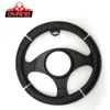 Popular price soft touch leather PVC accessory heated steering wheel cover