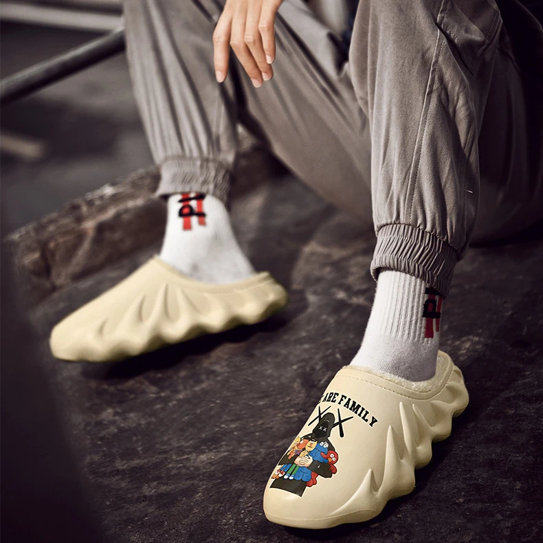 custom logo plus size Cartoon Indoor Plush Warm Slippers Platform Soft EVA fur fluffy Winter men Slippers slides
custom logo plus size Cartoon Indoor Plush Warm Slippers Platform Soft EVA fur fluffy Winter men Slippers slides