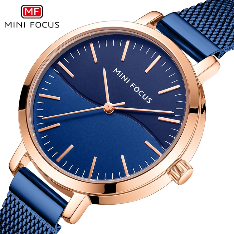 Mini Focus 0261 L Water Ripple New Design Quartz Watches Women Fashion Simple Wristwatch Lady Waterproof Blue Watch
Mini Focus 0261 L Water Ripple New Design Quartz Watches Women Fashion Simple Wristwatch Lady Waterproof Blue Watch