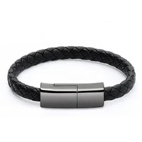LAIMODA 2020 New Leather Type C Multi Phone Mobile Fast Type-c Bracelet Charger Charging Data Usb Cable For iphone Data Cables
LAIMODA 2020 New Leather Type C Multi Phone Mobile Fast Type-c Bracelet Charger Charging Data Usb Cable For iphone Data Cables