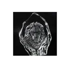 Wholesale Crystal K9 Glass Lion Iceberg Trophy Award Paperweight Souvenir Craft Gift 3D Laser Custom Logo