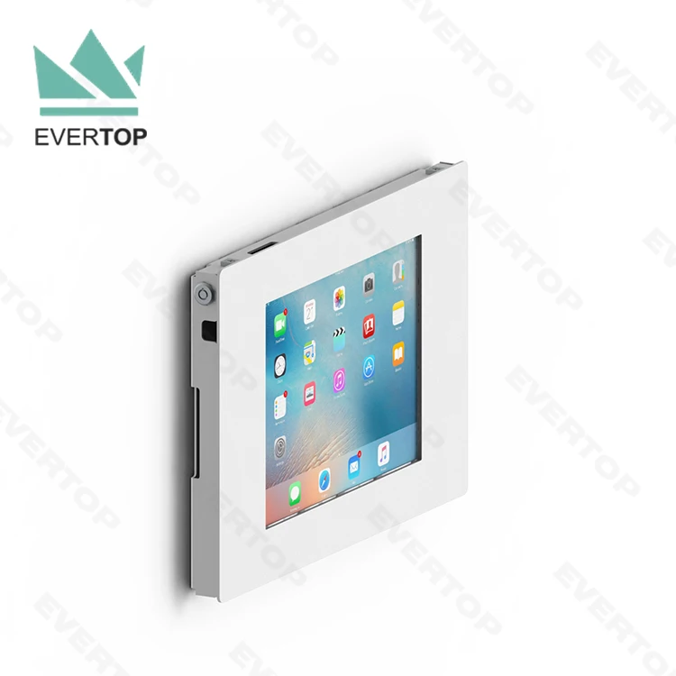 LSW06 7.9-11" Wall Bracket Tablet Enclosure for iPad/Secure Tablet Wall Holder Mount Kiosk