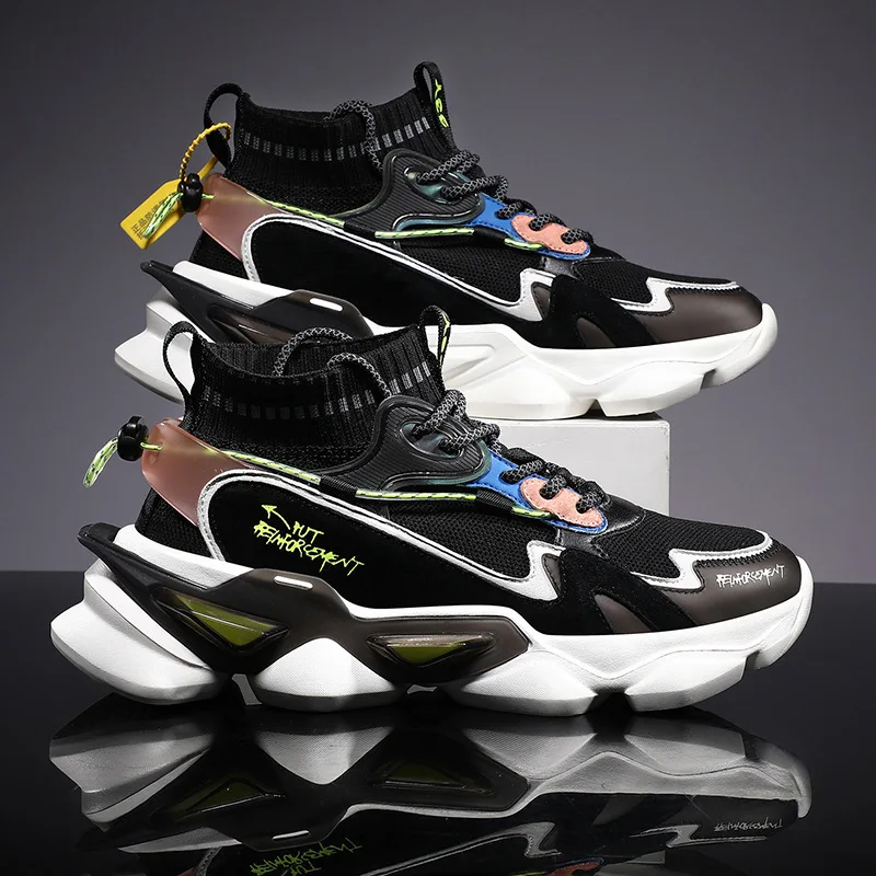 New Hot Sports Men's Fashion Sneakers Bottom Casual Running Men's Breathable Blade shoes Platform Sneakers Shoes
New Hot Sports Men's Fashion Sneakers Bottom Casual Running Men's Breathable Blade shoes Platform Sneakers Shoes