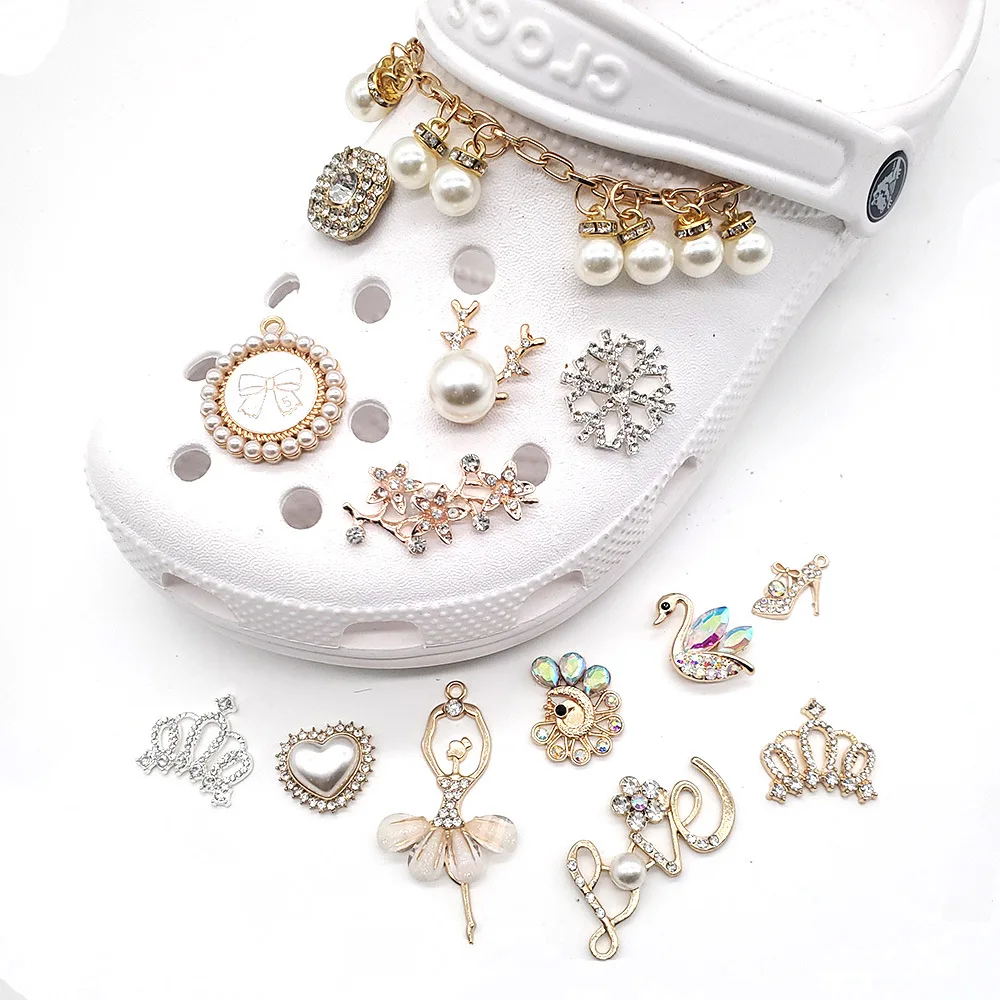 Custom design bling jewelry shoes accessories women's Clogs Shoes charm metal charm, Customized color
Custom design bling jewelry shoes accessories women's Clogs Shoes charm metal charm, Customized color