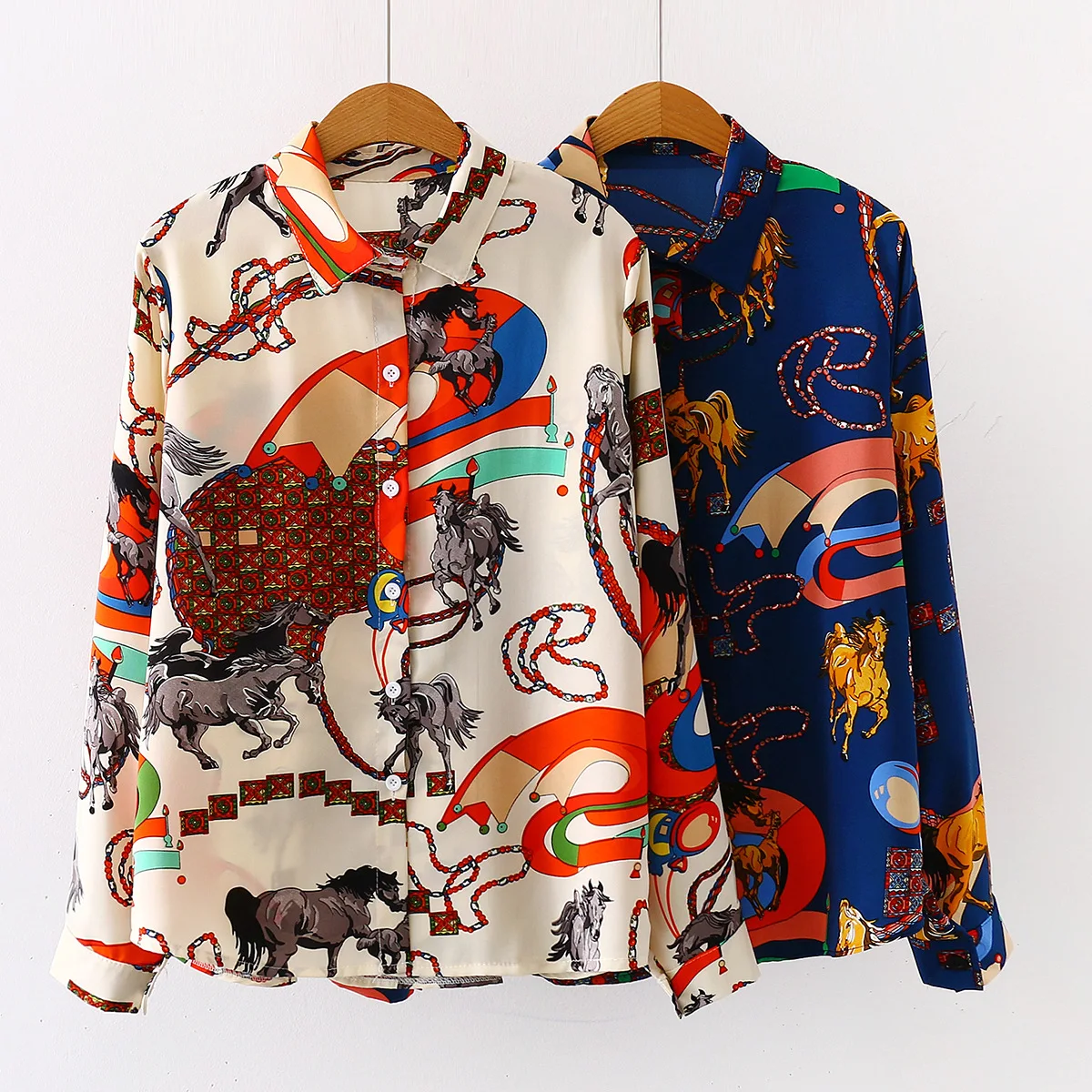 F20582A 2021 Spring and summer women long sleeves shirt Vintage Print Shirt for women blouses, Apricot,blue
F20582A 2021 Spring and summer women long sleeves shirt Vintage Print Shirt for women blouses, Apricot,blue