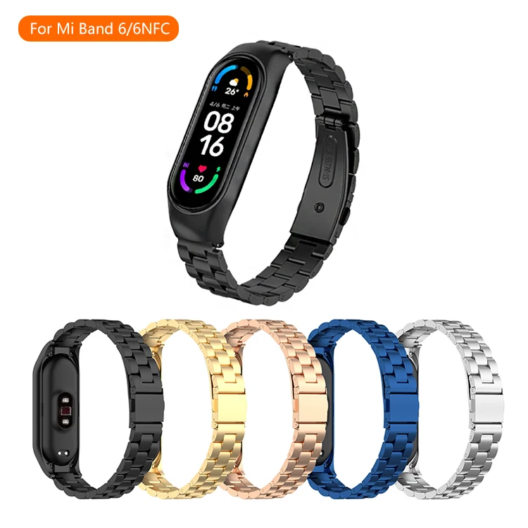 New arrival Wrist Strap For Xiaomi Mi Band 6 Strap Band 6 Replacement Metal Strap Stainless Steel Bracelet Wristbands, Optional
New arrival Wrist Strap For Xiaomi Mi Band 6 Strap Band 6 Replacement Metal Strap Stainless Steel Bracelet Wristbands, Optional