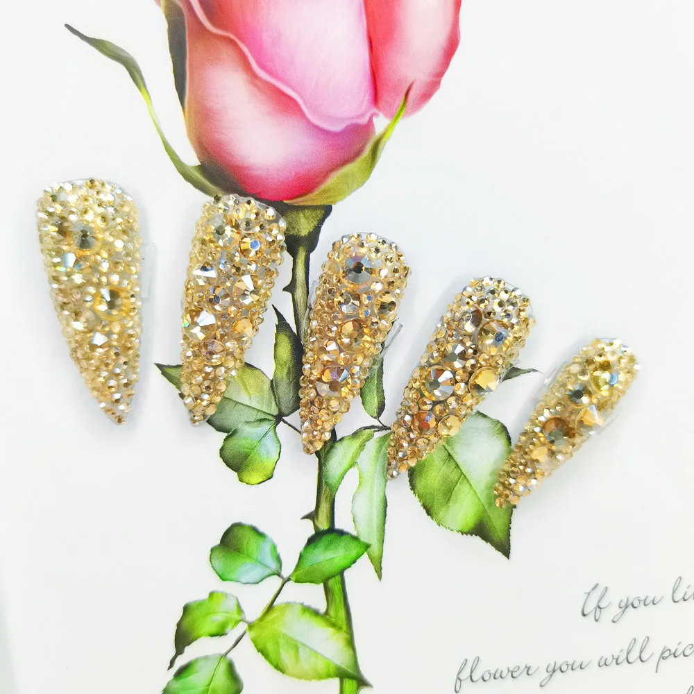 Haley Wholesale brand name designer Long Coffin Press On Artificial Custom Luxury Colorful Ballerina False Nails Press On Nails
Haley Wholesale brand name designer Long Coffin Press On Artificial Custom Luxury Colorful Ballerina False Nails Press On Nails