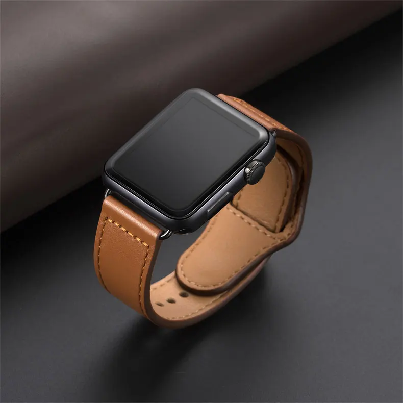 In Stock Luxury Business Replacement Band For Leather Apple Watch Band, Custom color
In Stock Luxury Business Replacement Band For Leather Apple Watch Band, Custom color