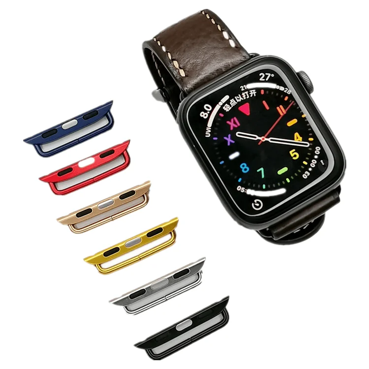 Apple watch adapter 6 5 4 3 Iwatch with connector 42mm / 38mm 44mm / 40mm seamless stainless steel wrist clip 6 / 5 / 4 / 3 / 2, Silver/ black/gold/ rose gold. can be customized in more colors
Apple watch adapter 6 5 4 3 Iwatch with connector 42mm / 38mm 44mm / 40mm seamless stainless steel wrist clip 6 / 5 / 4 / 3 / 2, Silver/ black/gold/ rose gold. can be customized in more colors