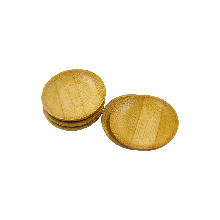 Organic bamboo round snack plate bamboo snack cake serving dish
Organic bamboo round snack plate bamboo snack cake serving dish