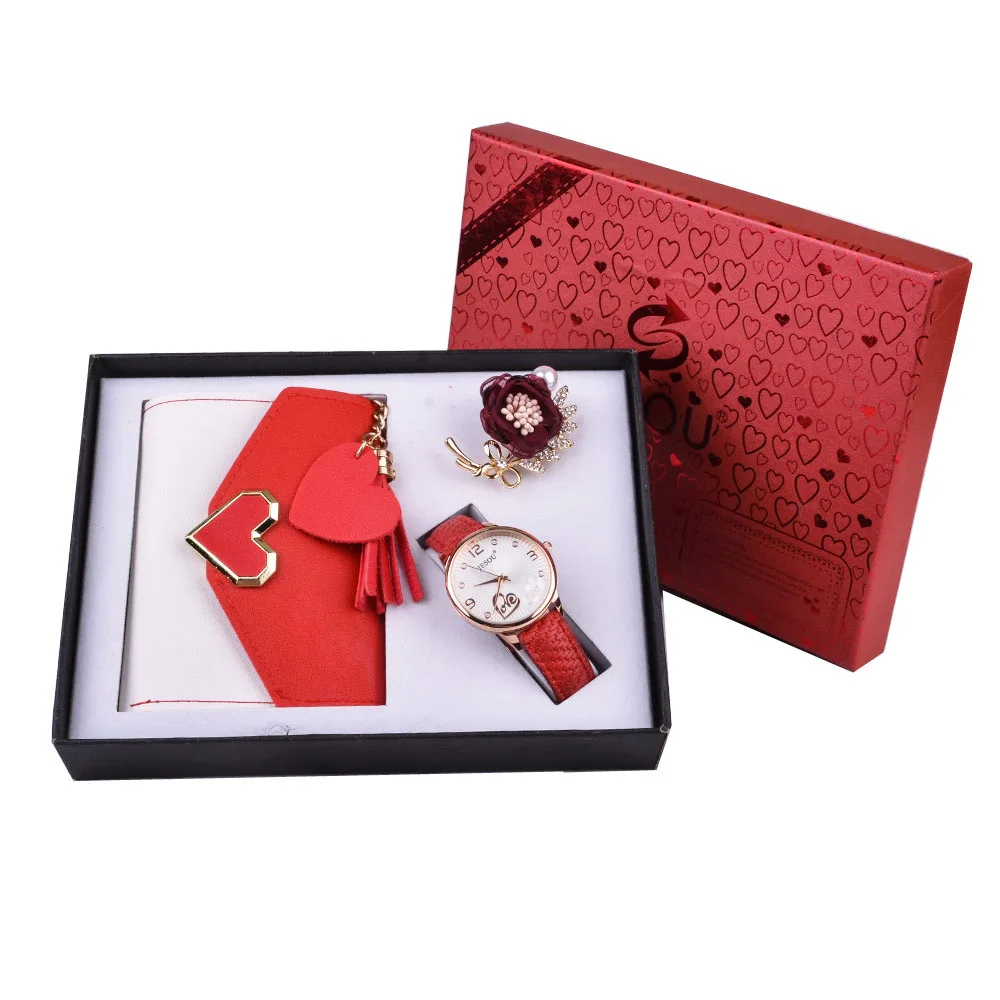 New arrival watch wallet gift set ladies wallet gift set of wallets woman, Various colors available
New arrival watch wallet gift set ladies wallet gift set of wallets woman, Various colors available