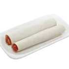 Nature dog chew dog treat dog dental bone pet toy pet food rawhide chicken and cowhide rolls