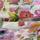 China China Wholesale Ink And Washlowers 75gsm Pigment Printed Fabric For Kids Bedsheet