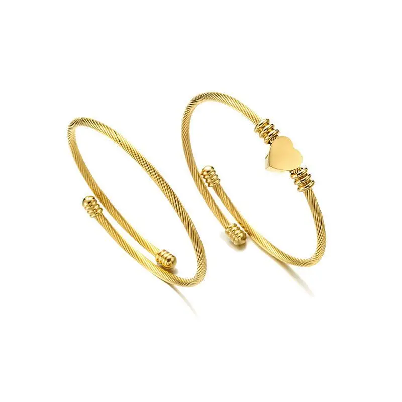 High Quality Plated 18k Gold Jewelry Gift Diamond Padlock Heart Shape Accessories Stainless Steel Bracelet Women
High Quality Plated 18k Gold Jewelry Gift Diamond Padlock Heart Shape Accessories Stainless Steel Bracelet Women