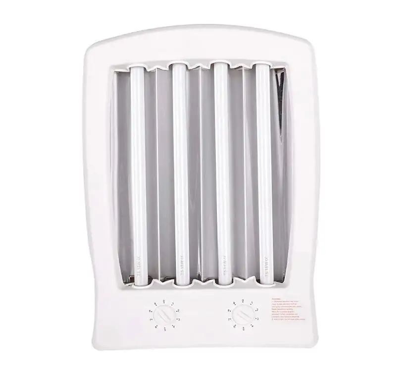 Home Use Skin Rejuvenation Facial Tanner Easy To Move 4 Tubes 60W UV Lamp Tanning Device for Face with 2 Protective Eye Glasses
Home Use Skin Rejuvenation Facial Tanner Easy To Move 4 Tubes 60W UV Lamp Tanning Device for Face with 2 Protective Eye Glasses