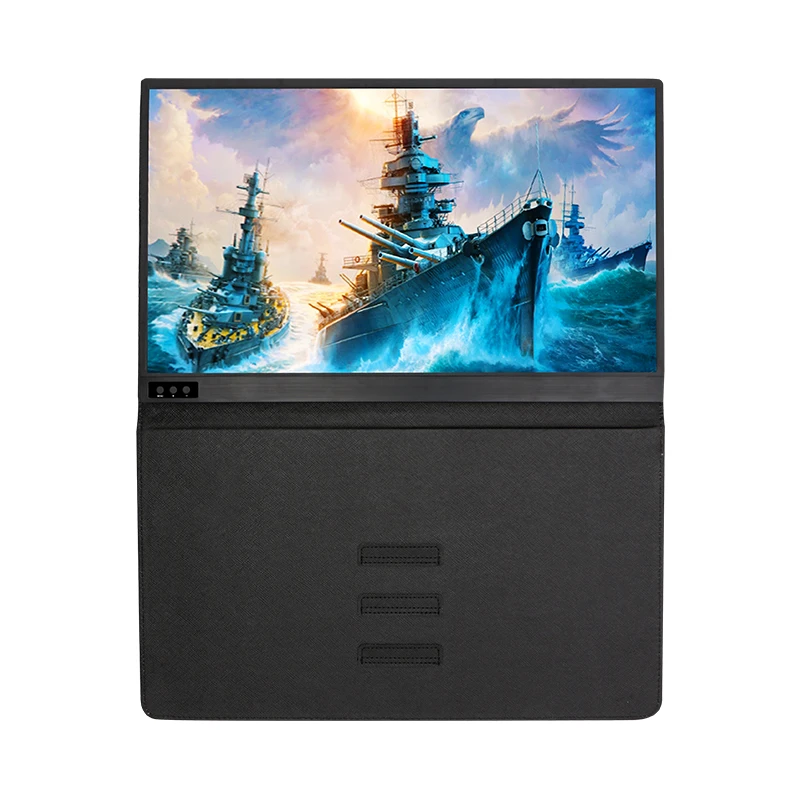 Full HD IPS 2K Portable Monitor 15.6 inch with HD Type-C USB battery for Laptop PC, Black
Full HD IPS 2K Portable Monitor 15.6 inch with HD Type-C USB battery for Laptop PC, Black