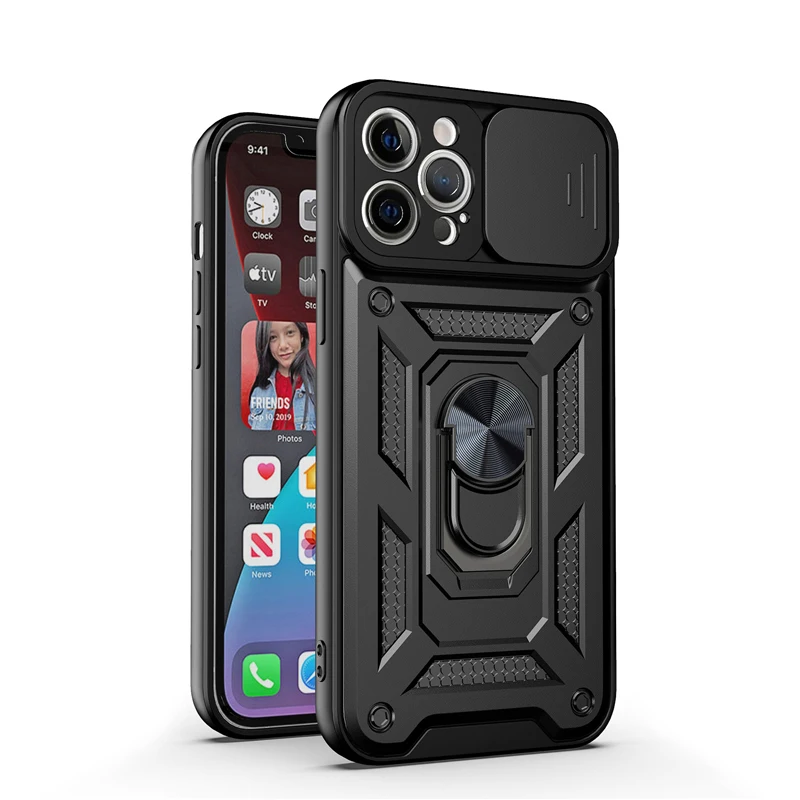 For iPhone 12 Pro Max Case with Stand Kickstand Ring Cover Armor Shockproof Hard Hybrid for iphone 12 Military Grade Phone Case
For iPhone 12 Pro Max Case with Stand Kickstand Ring Cover Armor Shockproof Hard Hybrid for iphone 12 Military Grade Phone Case
