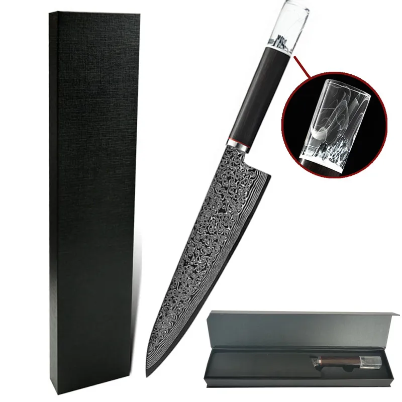 Custom 67 layer damascus steel articles of luxury mountain design handle vegetabal carving best gift art taste japanese knife, Silver
Custom 67 layer damascus steel articles of luxury mountain design handle vegetabal carving best gift art taste japanese knife, Silver