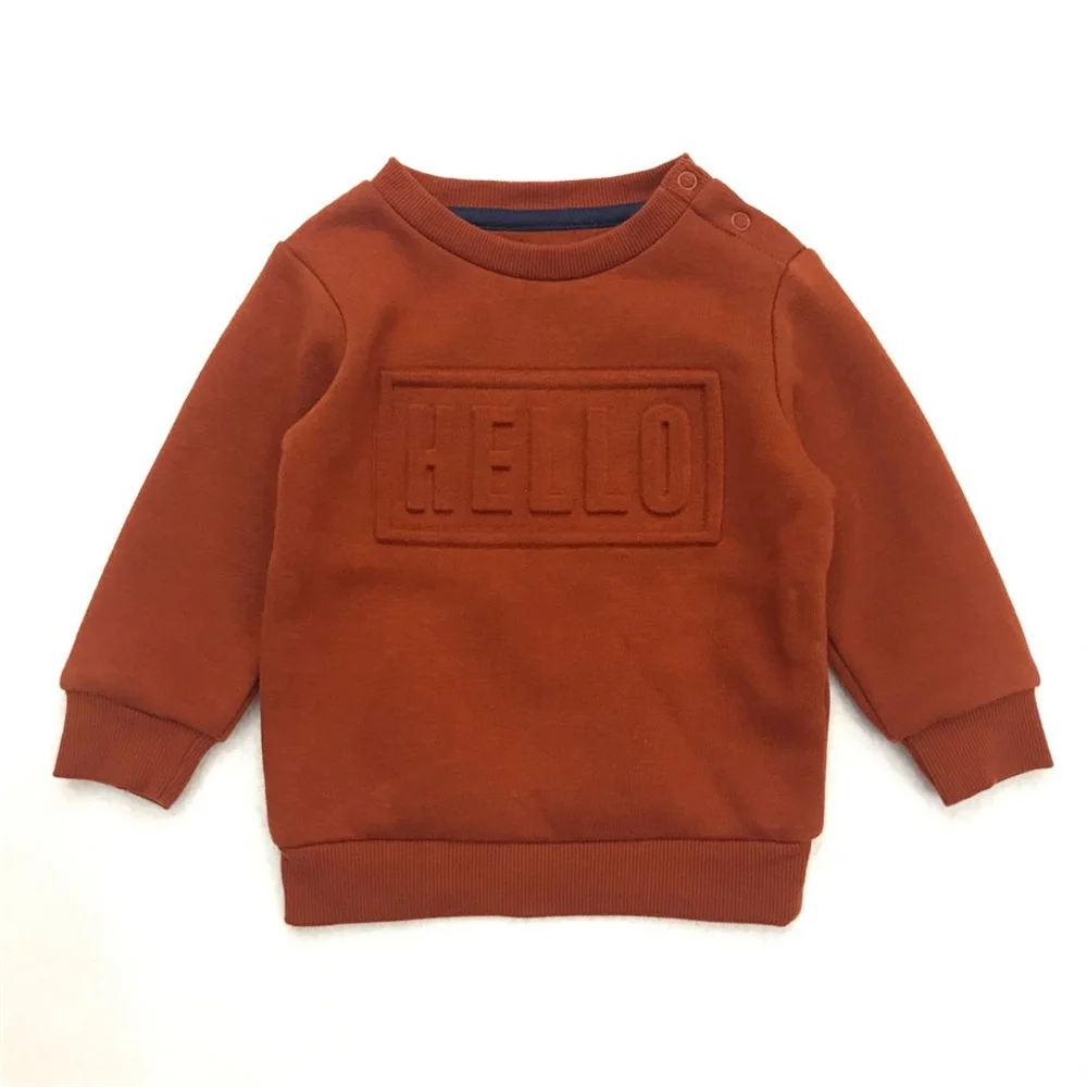 Stock Newborn baby Winter Orange Long Sleeve Cartoon Children Top Kids Cotton Baby T Shirts Boys
Stock Newborn baby Winter Orange Long Sleeve Cartoon Children Top Kids Cotton Baby T Shirts Boys