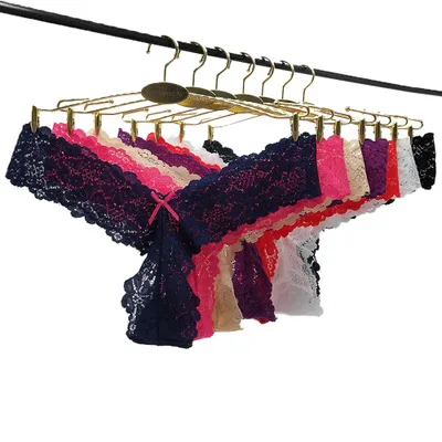 Amazon Best Selling Women's Lace Thong Panty With Lace for Women Selling From Factory
Amazon Best Selling Women's Lace Thong Panty With Lace for Women Selling From Factory