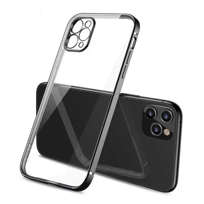 Classic Plating Frame Transparent Case For iPhone SE 2020 Clear TPU Cover For iPhone 12 11 Pro XS Max XR X 10 7 8 6 6S Plus
Classic Plating Frame Transparent Case For iPhone SE 2020 Clear TPU Cover For iPhone 12 11 Pro XS Max XR X 10 7 8 6 6S Plus