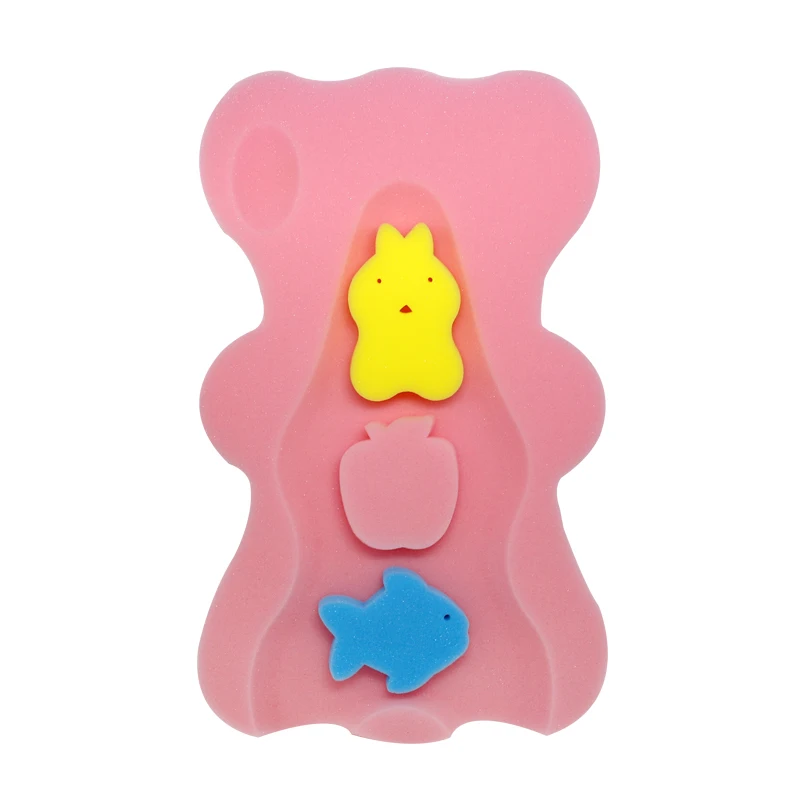 Soft Infant Bath Sponge Skid Proof Baby Bath Mat Newborn Odor Free, Pink blue yellow
Soft Infant Bath Sponge Skid Proof Baby Bath Mat Newborn Odor Free, Pink blue yellow