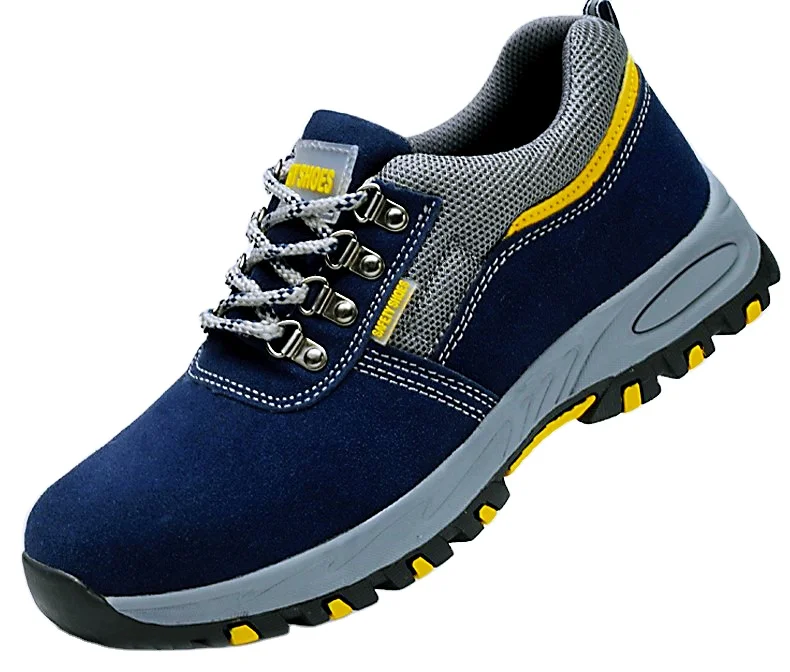 Suede Leather safety shoes anti piercing resistant work protection shoes steel toe cap men safety shoes
Suede Leather safety shoes anti piercing resistant work protection shoes steel toe cap men safety shoes