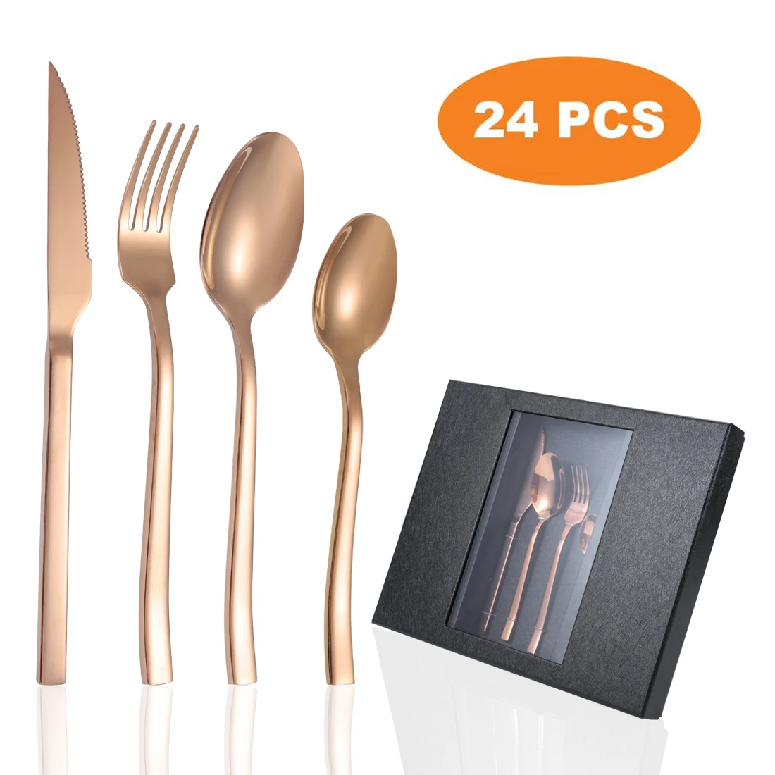 Wholesale restaurant copper cutlery, rose gold cutlery sets, stainless steel flatware for wedding, Rose gold (copper)
Wholesale restaurant copper cutlery, rose gold cutlery sets, stainless steel flatware for wedding, Rose gold (copper)