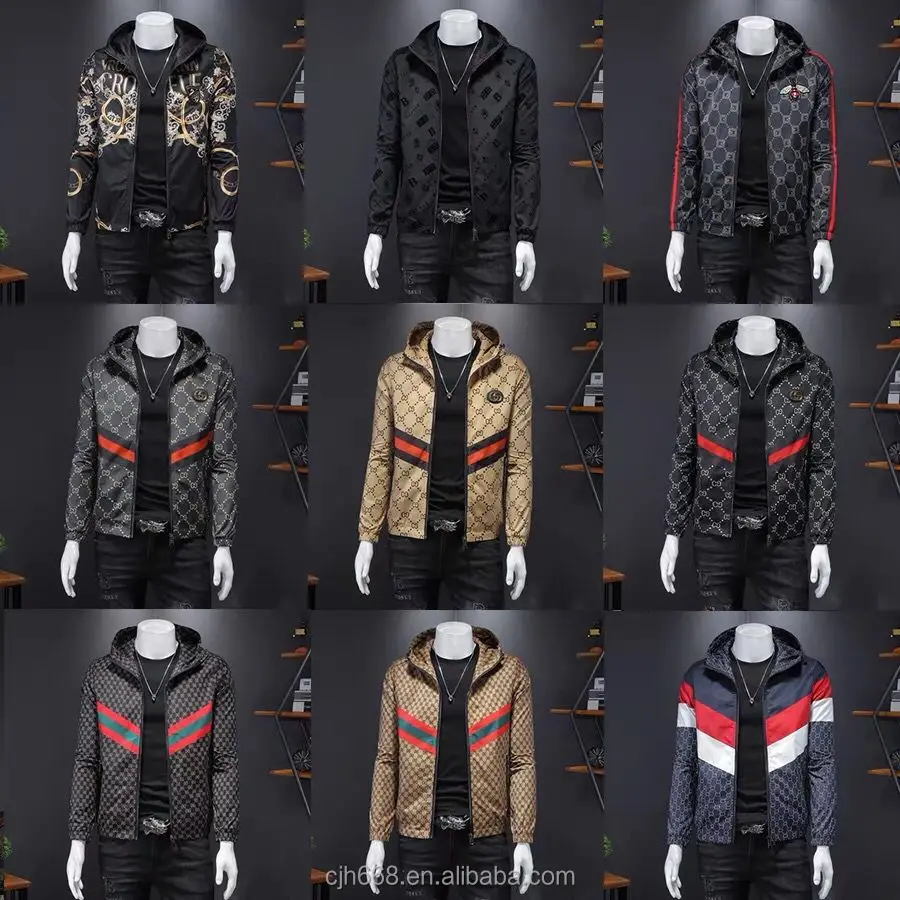 Wholesale men's embroidery logo heavy nylon fabric quilted European wind print fashion jacket factory low price direct sales, Customized color
Wholesale men's embroidery logo heavy nylon fabric quilted European wind print fashion jacket factory low price direct sales, Customized color