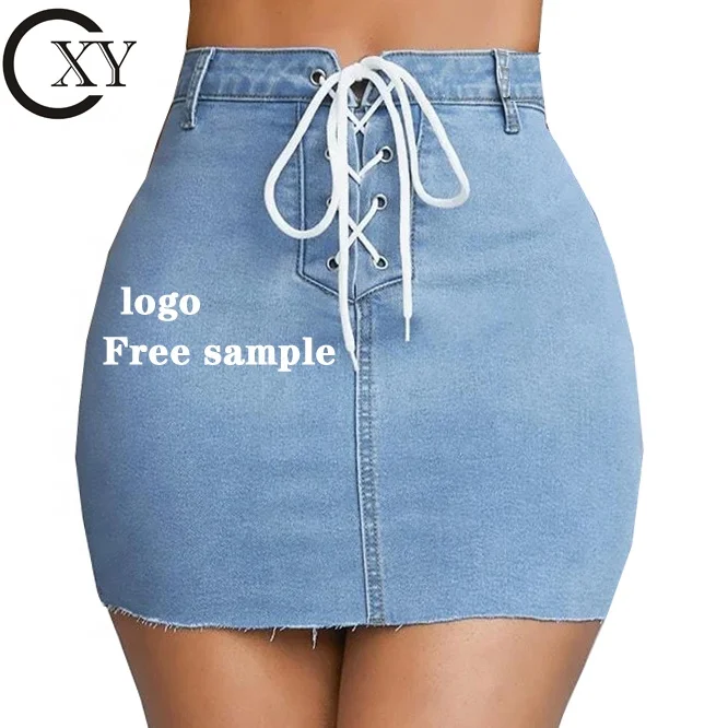 XIUYU denim short mini jupes jeans women plus size skirt lady saia faldas larga bandage drawstring light blue wrap skirt
XIUYU denim short mini jupes jeans women plus size skirt lady saia faldas larga bandage drawstring light blue wrap skirt