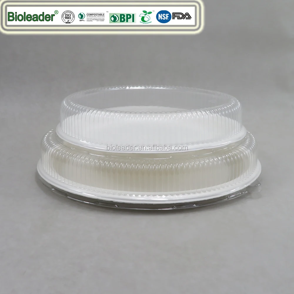 Biodegradable Waterproof Disposable Sugarcane Pulp Oval Takeaway Plate