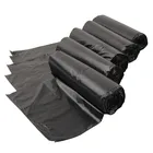 Eco-friendly Compostable Black Recycled plastic garbage bags