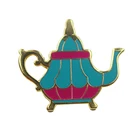 Crafts Souvenir Name Lapel Pins Metal Crafts Factory Price Flower Safety Wedding Lapel Pin Brooch For Souvenir