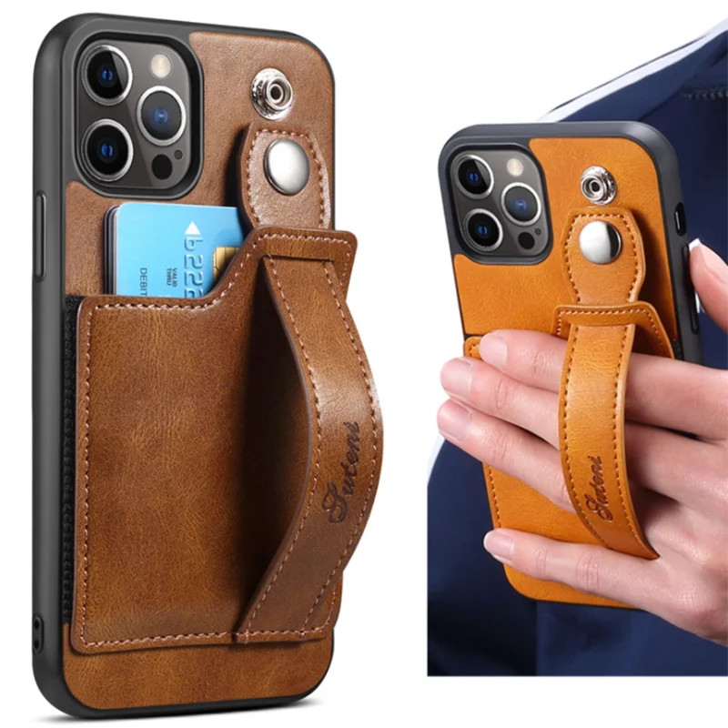 Customized Logo Luxury Leather Card Holder Phone Case For iPhone 13 Leather Mobile Phone Case For iPhone 12 11 XR XS Pro Max, Black, navy blue, brown
Customized Logo Luxury Leather Card Holder Phone Case For iPhone 13 Leather Mobile Phone Case For iPhone 12 11 XR XS Pro Max, Black, navy blue, brown
