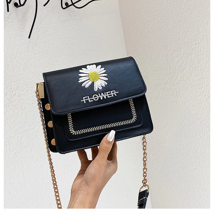2021 Korean Flowers Square Small Women Bags Shoulder Sling Bag Trendy Ladies Purses Leather, Customizable
2021 Korean Flowers Square Small Women Bags Shoulder Sling Bag Trendy Ladies Purses Leather, Customizable