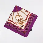 70X70 Multiple Colors Pink Black Red Malaysian Man Jacquard Bag Silk Scarf