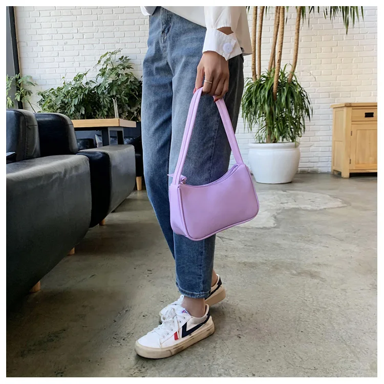 2021 New Handle Bag Women Retro Handbag PU Leather Shoulder Totes Underarm Top Handle Bag Female Small Subaxillary Bags Clutch, White, yellow, purple, , blue, black
2021 New Handle Bag Women Retro Handbag PU Leather Shoulder Totes Underarm Top Handle Bag Female Small Subaxillary Bags Clutch, White, yellow, purple, , blue, black