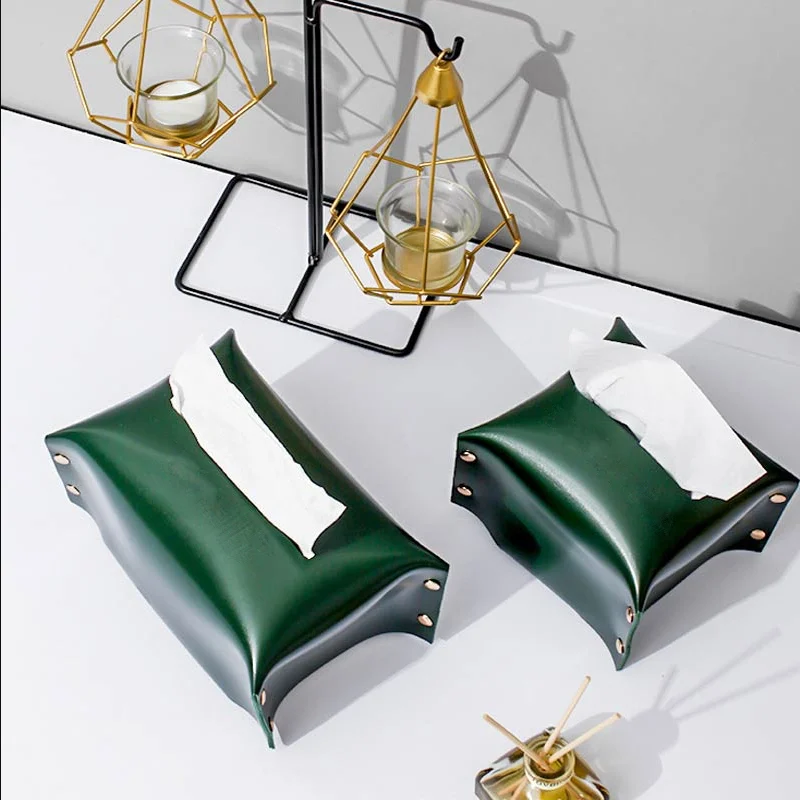 Tissue Paper Dispenser Nordic Leather Tissue Box Napkin Storage Bag Removable Holder Container
Tissue Paper Dispenser Nordic Leather Tissue Box Napkin Storage Bag Removable Holder Container