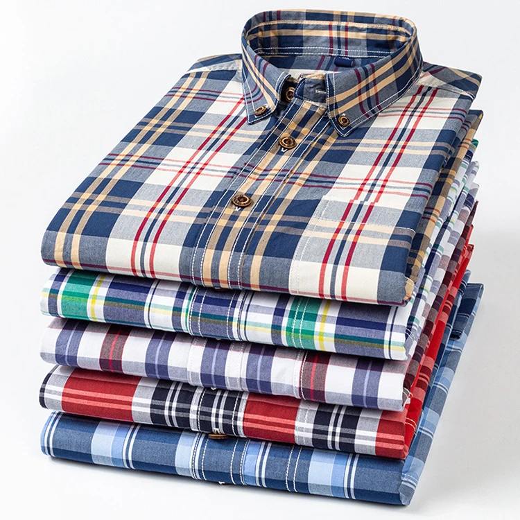 European Designer Famous Brands Casual Boys Fat Men Classic 100% Cotton Flannel Full Sleeve Button Plaid Shirts
European Designer Famous Brands Casual Boys Fat Men Classic 100% Cotton Flannel Full Sleeve Button Plaid Shirts