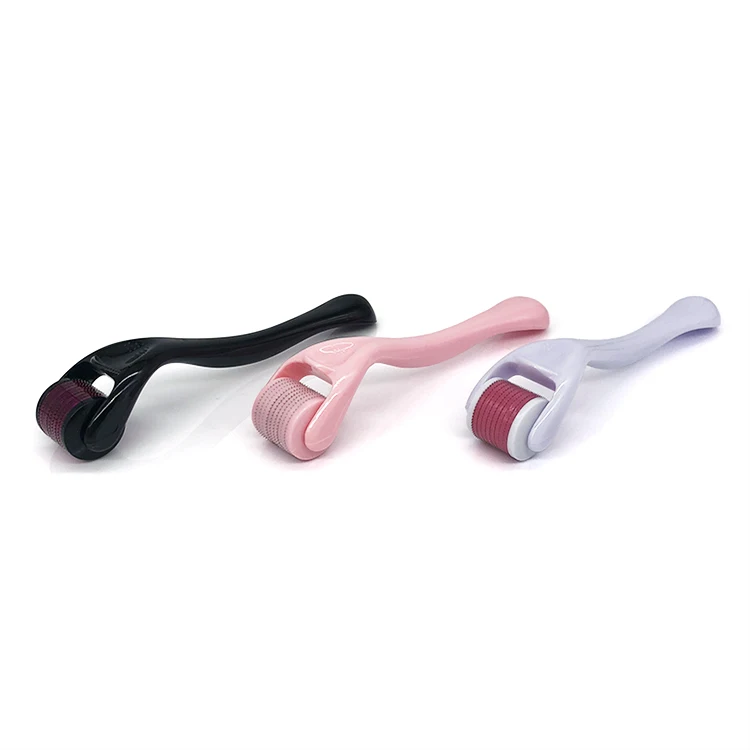 OEM micro needle therapy hair growth matte color silicone recycled pink titanium derma roller dermaroller, Customized color
OEM micro needle therapy hair growth matte color silicone recycled pink titanium derma roller dermaroller, Customized color