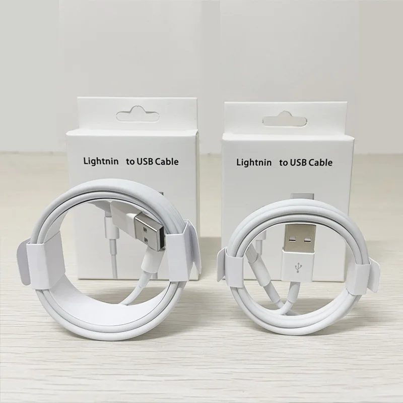 Wholesale Premium Usb Data Cables 2.1A Fast Charging Cable For iPhone Charger Cable With Genuine Box, White
Wholesale Premium Usb Data Cables 2.1A Fast Charging Cable For iPhone Charger Cable With Genuine Box, White
