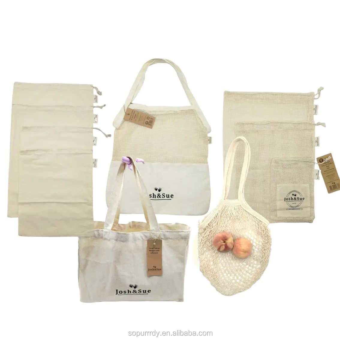 Greencotton 100% Cotton Canvas Mesh Bags and Mesh Fruit Shopping Carrier Bags, Natural
Greencotton 100% Cotton Canvas Mesh Bags and Mesh Fruit Shopping Carrier Bags, Natural