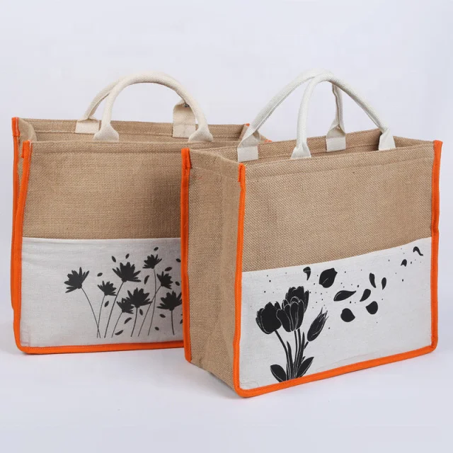 Eco-Friendly Jute Thermal tote bag keep food hot or cold great for food delivery
Eco-Friendly Jute Thermal tote bag keep food hot or cold great for food delivery