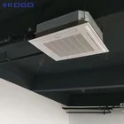 12000btu ceiling mounted air conditioner horizontal concealed ceiling duct fan coil for fcu