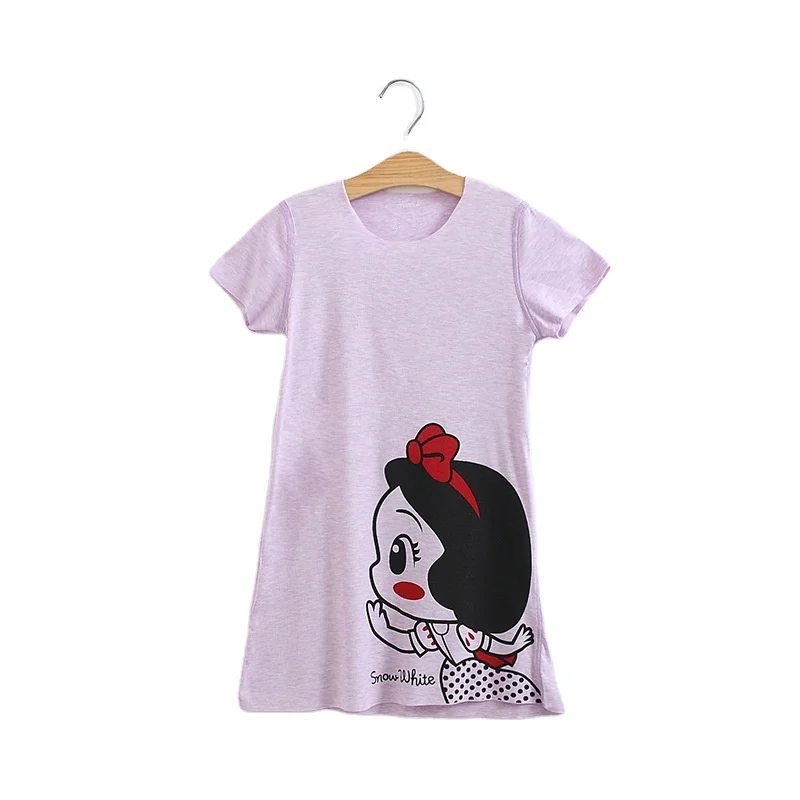 New summer girl dress cute casual comfortable soft nightdress suitable for kids to wear boneless design, Pink purple
New summer girl dress cute casual comfortable soft nightdress suitable for kids to wear boneless design, Pink purple