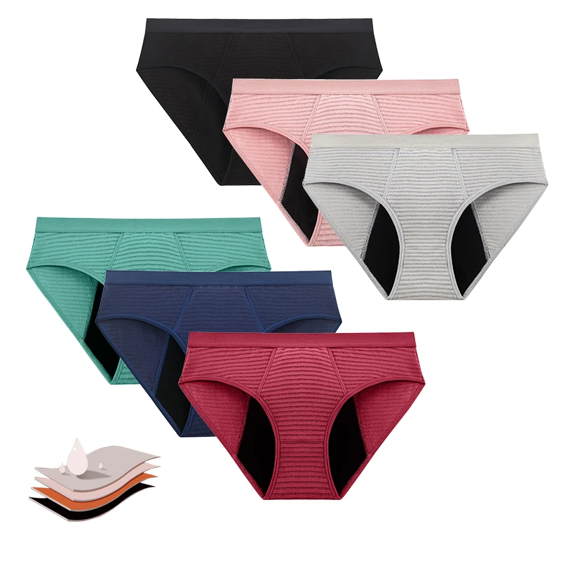 Low MOQ special use for women period time menstrual underwear panties Washable Wholesale Menstrual Panties
Low MOQ special use for women period time menstrual underwear panties Washable Wholesale Menstrual Panties