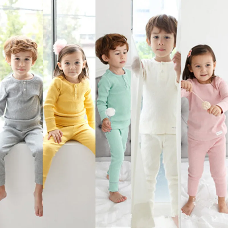 2021 New Deign Kids Pajamas 100% Cotton Pajams Boys And Girls Sleepwear Solid Color Pajamas For Kids, Picture shows
2021 New Deign Kids Pajamas 100% Cotton Pajams Boys And Girls Sleepwear Solid Color Pajamas For Kids, Picture shows