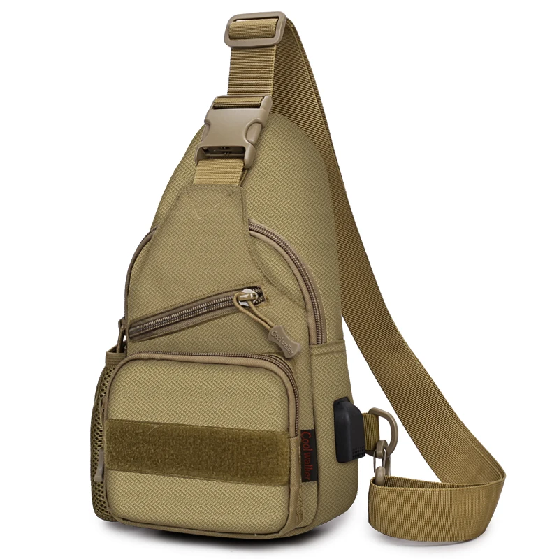 Tactical Shoulder Chest Backpack Usb Cord Chest Bag With Water Bottle Cover Chest Ipad Messenger Bag Outdoor Diagonal Bag, Black khaki etc.
Tactical Shoulder Chest Backpack Usb Cord Chest Bag With Water Bottle Cover Chest Ipad Messenger Bag Outdoor Diagonal Bag, Black khaki etc.