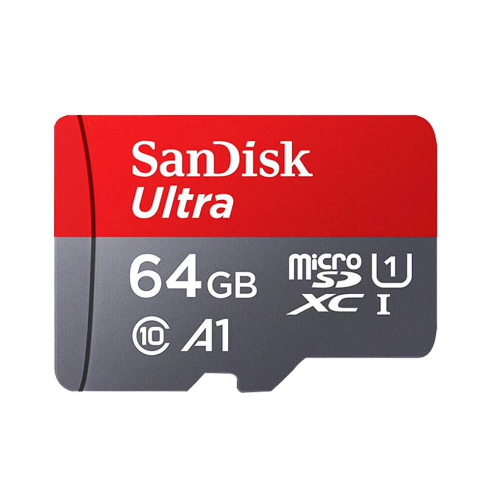 

100% Authentic SanDisk 64 GB micro sd card Ultra A1 C10 U1 Memory Card 16GB 400GB 32GB 64GB 128GB Flash TF Phone Memory Cards